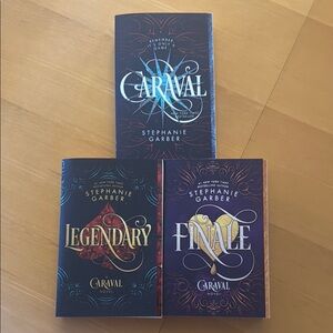 NEW- Caraval Trilogy by Stephanie Garber